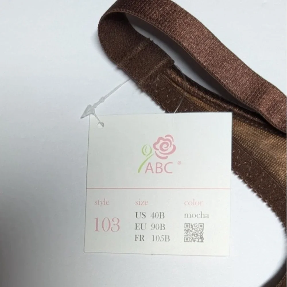 ABC Rose Contour Bra NEW Mocha Post-Surgical Style 103 US 40B EU 90B FR 105B